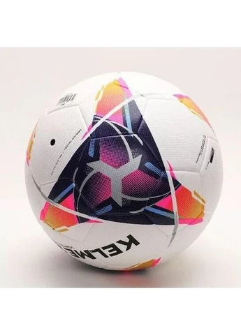 Футбольный мяч бело-темно-сине-красный 8101QU5001.9423 Размер 5 Kelme VORTEX 18.2 (401821788)