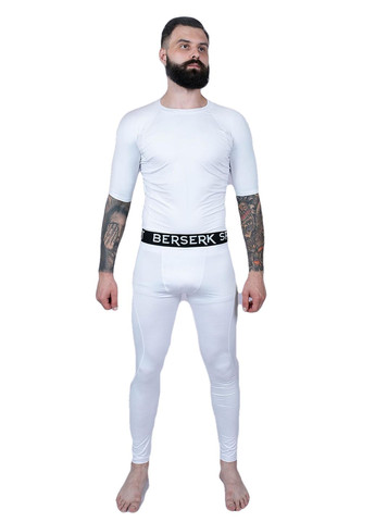 Белые спортивные демисезонные брюки Berserk Sport