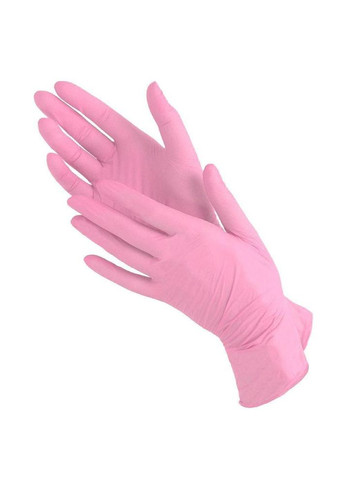 Перчатки нітрилові рожеві, S Mercator Medical (361030639)