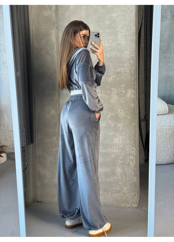 Жіночий велюровий костюм Osoblyva (361400435)