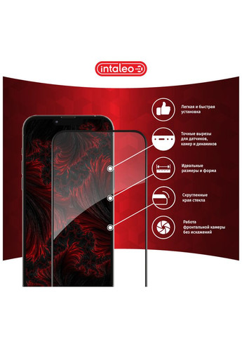 Скло захисне (m468782) Intaleo Full Glue ESD Apple iPhone 13 Pro Max Black (367071735)