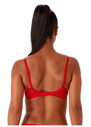 Красный балконет бюстгальтер 19705fie Gossard с косточками эластан, полиэстер, полиамид