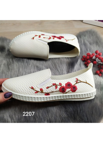 Сліпони жіночі еко-шкіра перфоровані SV (294050617)