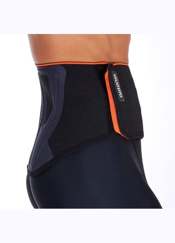 Компресійний Пояс - Бандаж для Попереку 300 (Розмір 65-85см) Спина Чорні TARMAK (348116988)