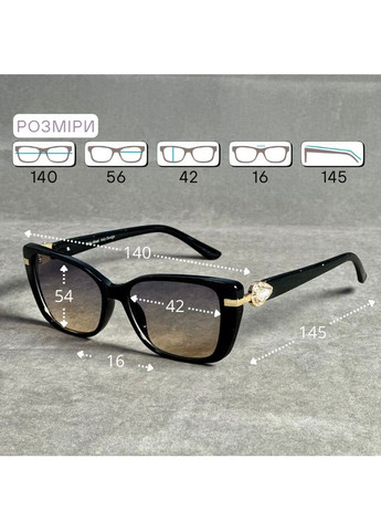 Женские тонированные очки для зрения с градиентом, для дали и чтения в плюсах и минусах, код 0286 -1.0 No Brand (365833091)