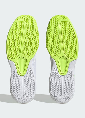 Белые всесезонные кроссовки courtflash speed tennis adidas