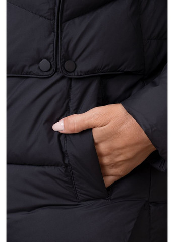 Комбінована демісезонна куртка жіноча nf 22969 чорна Freever