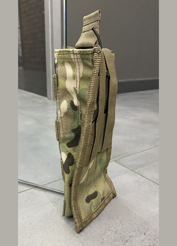 Підсумок під 2 магазини РКК (РПК) з системою Моллі, Мультикам,,Cordura 1000D, чохол під ріжок, підсумок тактичний під ріжок WinTac (338625090)