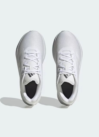 Белые демисезонные кроссовки duramo sl wcloud white/cloud white/grey five р 6.5/38/24.5 adidas