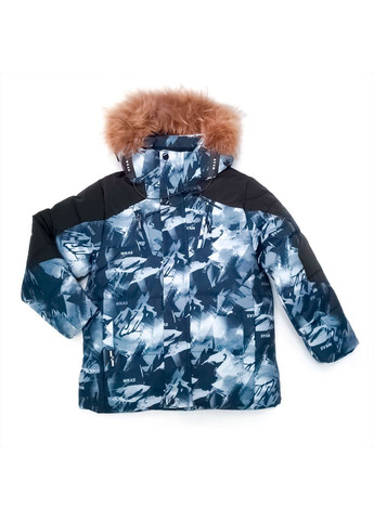 Черно-белая зимняя куртка зимняя Aosen