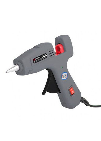 Пістолет клейовий 20(65) Вт, 230 В, 180-195 °C під стрижні 7-7.5 мм, 5-13 г/хв, вимикач RT-1101 Intertool (335834682)