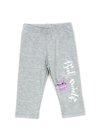 Комбінований демісезонний набір дитячого одягу футболка та капрі (17087-104g-yellow) Breeze