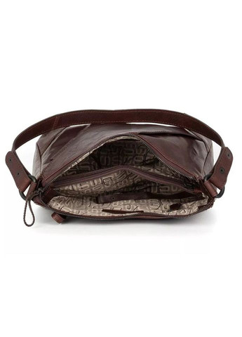 Сумка шкіряна жіноча коричнева вінтажна &SPARROW (Д/Ш/В) 27х10х20 см Spikes (336377783)