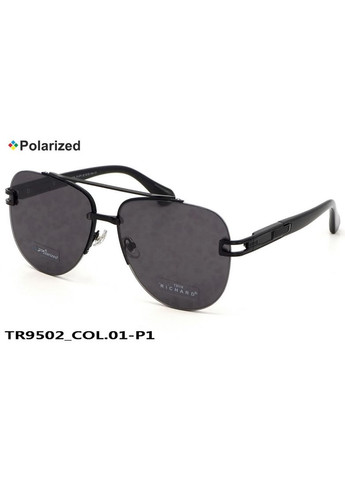 Краплі Авіатори Сонцезахисні окуляри TR9502 Col 01-P1 Polarized з Поляризацією Thom RICHARD (350886909)