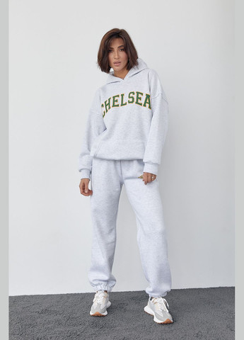 Жіночий спортивний костюм на флісі з принтом Chelsea Liton (296909050)