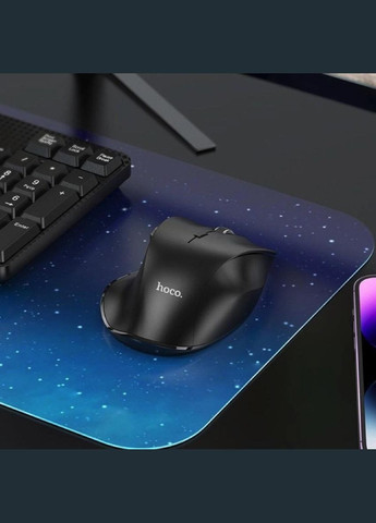 Манипулятор мышь GM24 Mystic six-button dual-mode business wireless mouse Black Hoco (335807116)