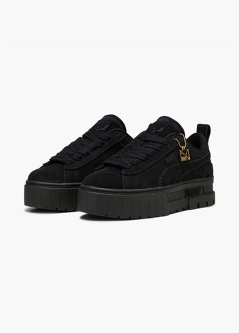 Кроссовки женские Mayze Reclaim Suede Sneakers Black 392770-01 Puma чёрные (325415311)
