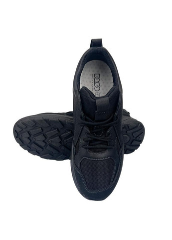Черные мужские кроссовки комбинированные черные 102701-1 Dago