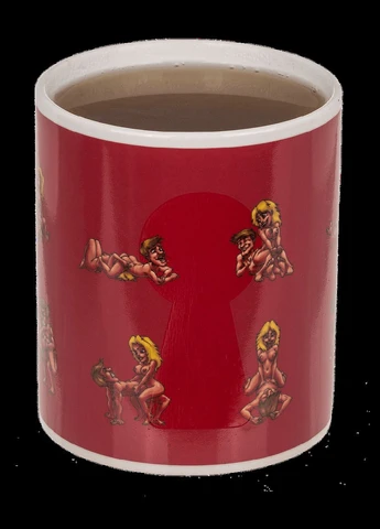 Чашка з термоефектом Stoneware Mug Comic Stripper, 300 мл OOTB (345646285)