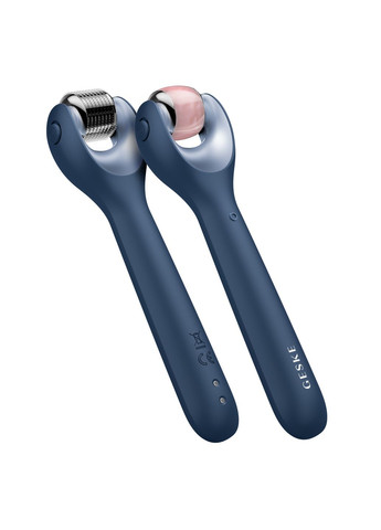 Электронный роллер для лица с микроиглами MicroNeedle Face Roller 9в1 midnight GESKE (341526264)