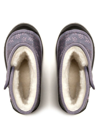 Серые дутики детские frozzy серые rabbits Oldcom на липучке