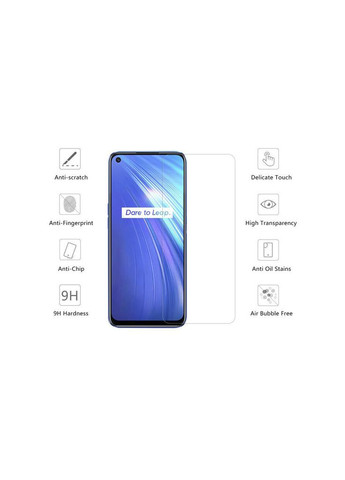 Стекло защитное (m434178) Drobak Realme 6 (367071052)