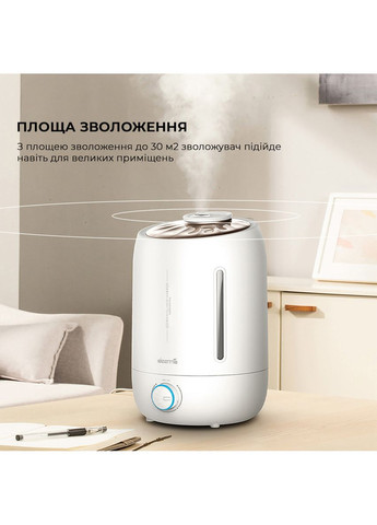 Увлажнитель воздуха 5L White DEM-F500 DEERMA Humidifier DEM-F500 (385343412)