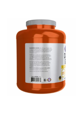 Carbo Gain - 8 lb Now Foods (372162769)