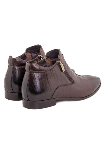 Коричневые зимние ботинки 7154632 цвет коричневый Clemento