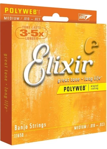 Banjo PolyWeb Medium (Banj PW M) Elixir (362276179)