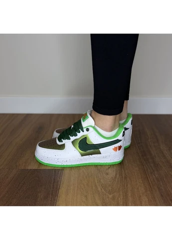КРОСІВКИ ЖІНОЧІ NIKE AIR FORCE 1 LOW DUCKS OF A FEATHER UNIVERSITY OF OREGON EGG OR DUCK НАЙК АІР ФОРС 1 No Brand комбіновані демісезони (392026847)