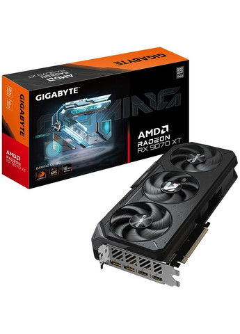Видеокарта Radeon RX 9070 XT 16Gb GAMING OC (GV-R9070XTGAMING OC-16GD) Gigabyte (372625544)
