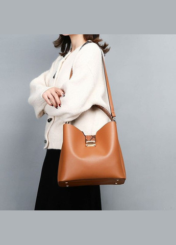 Комплект сумка и косметичка Dears Brown Italian Bags (290889030)