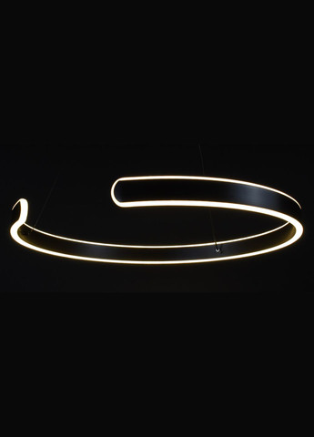 Люстра світлодіодна підвісна LED світильник для квартири на стелю лед 28018 Чорний 20-120х60х60 см. Sunnysky (364755465)