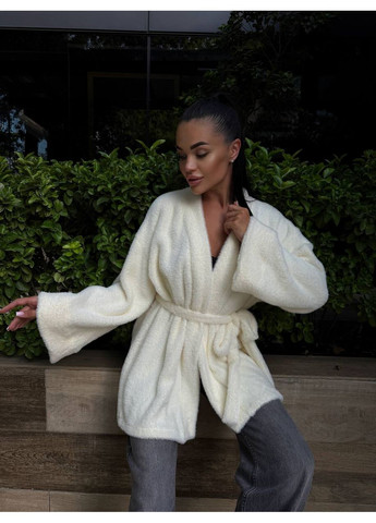 Молочный демисезонный кардиган Style Point