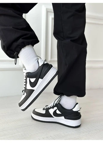 КРОСІВКИ ЖІНОЧІ NIKE AIR FORCE 1 LOW X AMBUSH BLACK/WHITE НАЙК АІР ФОРС 1 БІЛІ No Brand білі демісезони (391937932)