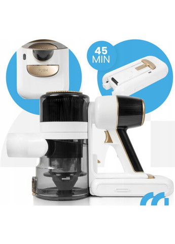 Вертикальний пилосос TURBOCYCLONE PRO1000 350Вт (Польща) Maltec (338854916)