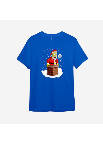 Новогодняя футболка с принтом "Gomer Simpson". Симпсоны (10611488192) ТiШОТКА - (368570598)