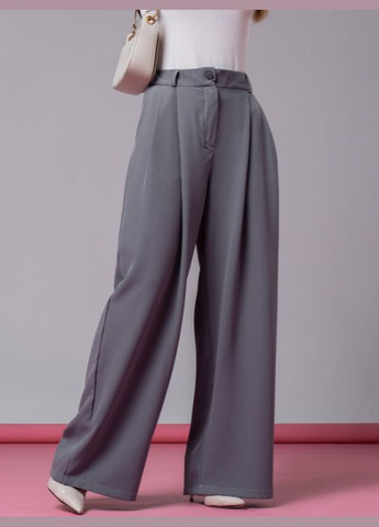 Широкие брюки палаццо с защипами No Brand (292711185)