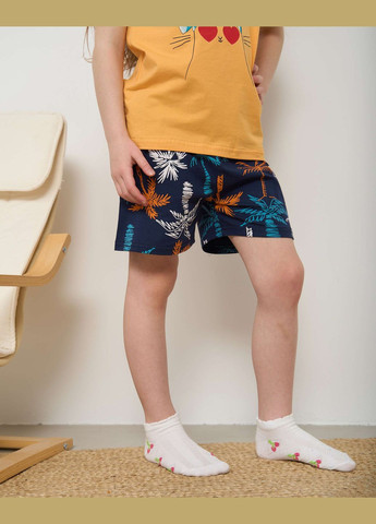 Желтая комплект с шортиками на девочку Nicoletta