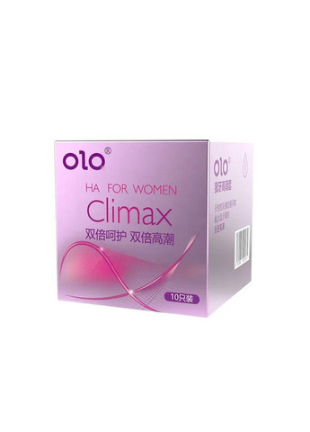 Презервативи CLIMAX з точками з гіалуроновою кислотою 10шт OLO (284279141)