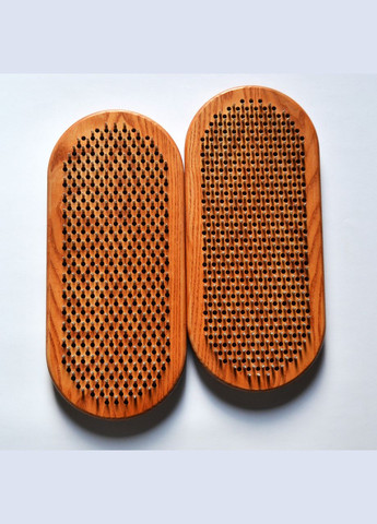 Доска Садху (Sadhu) "Иггдрасоль", доска с гвоздями для йоги, шаг 10мм. Натуральное дерево (Ясень) Оцинкованные гвозди No Brand (301482793)