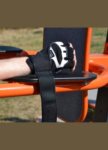 Рукавички для фітнесу PS-2850 Raw Power Black/White M Power System (316219840)