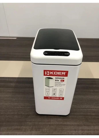 Мусорное ведро сенсорное прямоугольное TC-020408-08 8 л (KR5589) KOER (388972456)