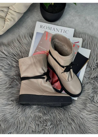 Зимние натуральные зимние сапоги No Brand