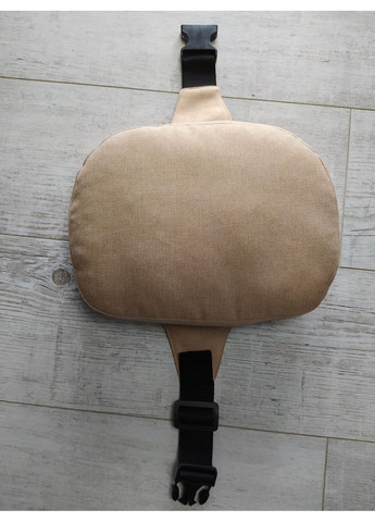 Подушка на підголівник в авто EKKOSEAT. Об'ємно-каркасна. Бежева. Ekko Seat (353718835)