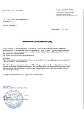 Лубрикант та масажне масло 2 в 1 HOT SHIATSU Massage-& Glide gel 2 in1 Raspberry scent, 200 мл No Brand (333983409)