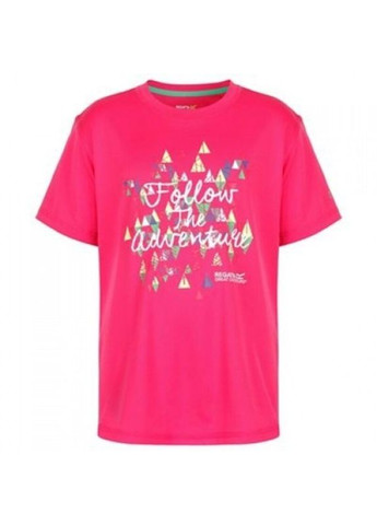 Розовая летняя футболка солнцезащитная Regatta