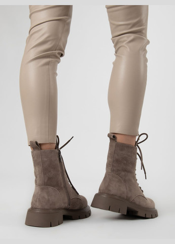 Зимние ботинки (1802ц) Melanda.M из натуральной замши