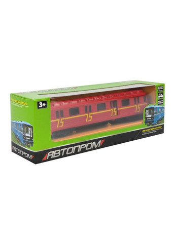 Дитячий ігровий Вагон-метро 7875M(Red) масштаб 1:43 No Brand (365639074)